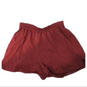 Maroon Soffe Shorts